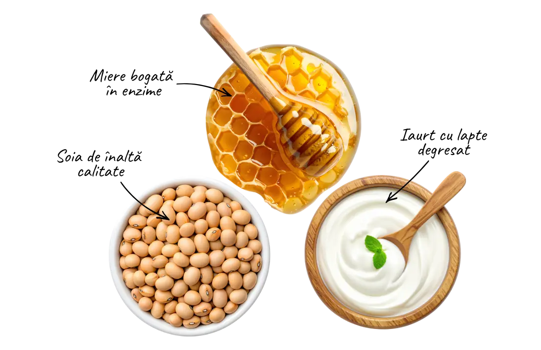 Produs cu ingrediente naturale